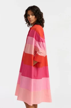 Dresses-HUSK Essentiel Antwerp Frederique Midi - Stripe