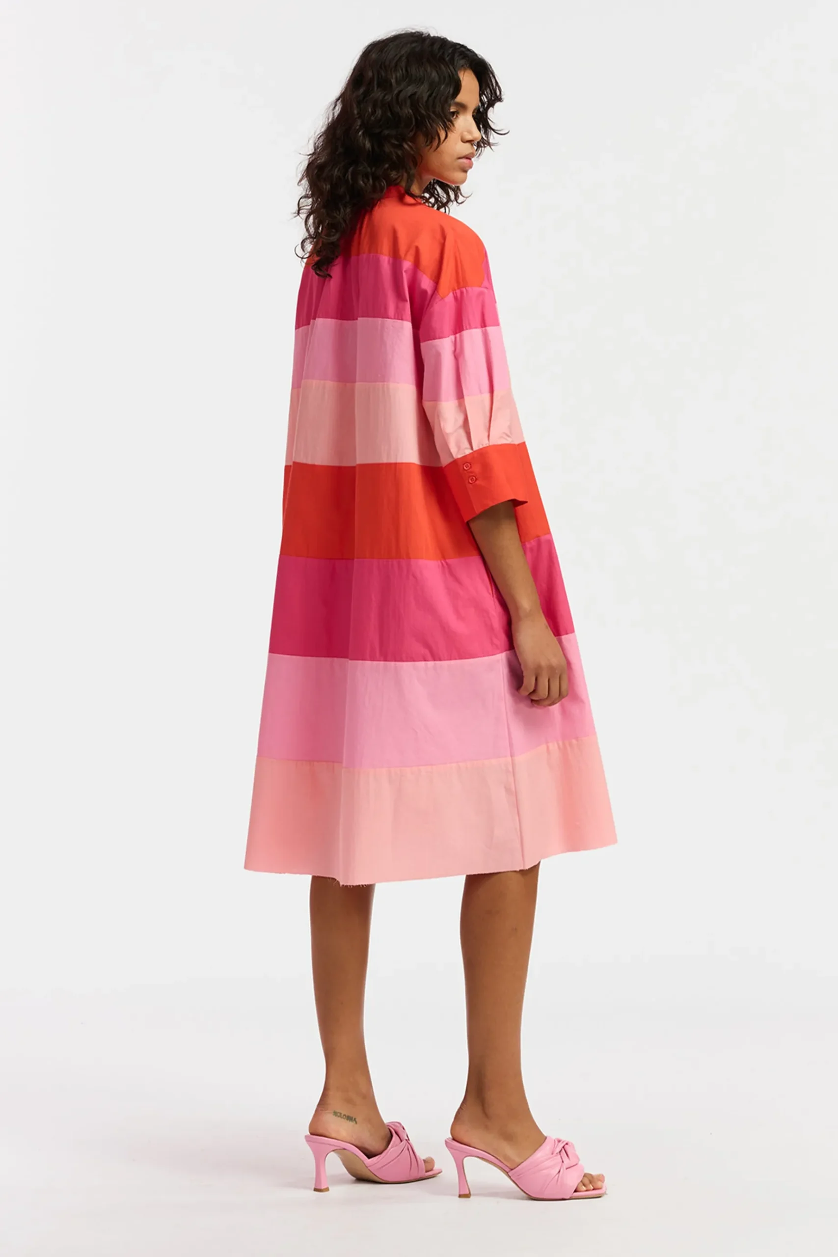 Dresses-HUSK Essentiel Antwerp Frederique Midi - Stripe
