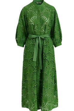 Dresses-HUSK Essentiel Antwerp Fresci Dress - Emerald
