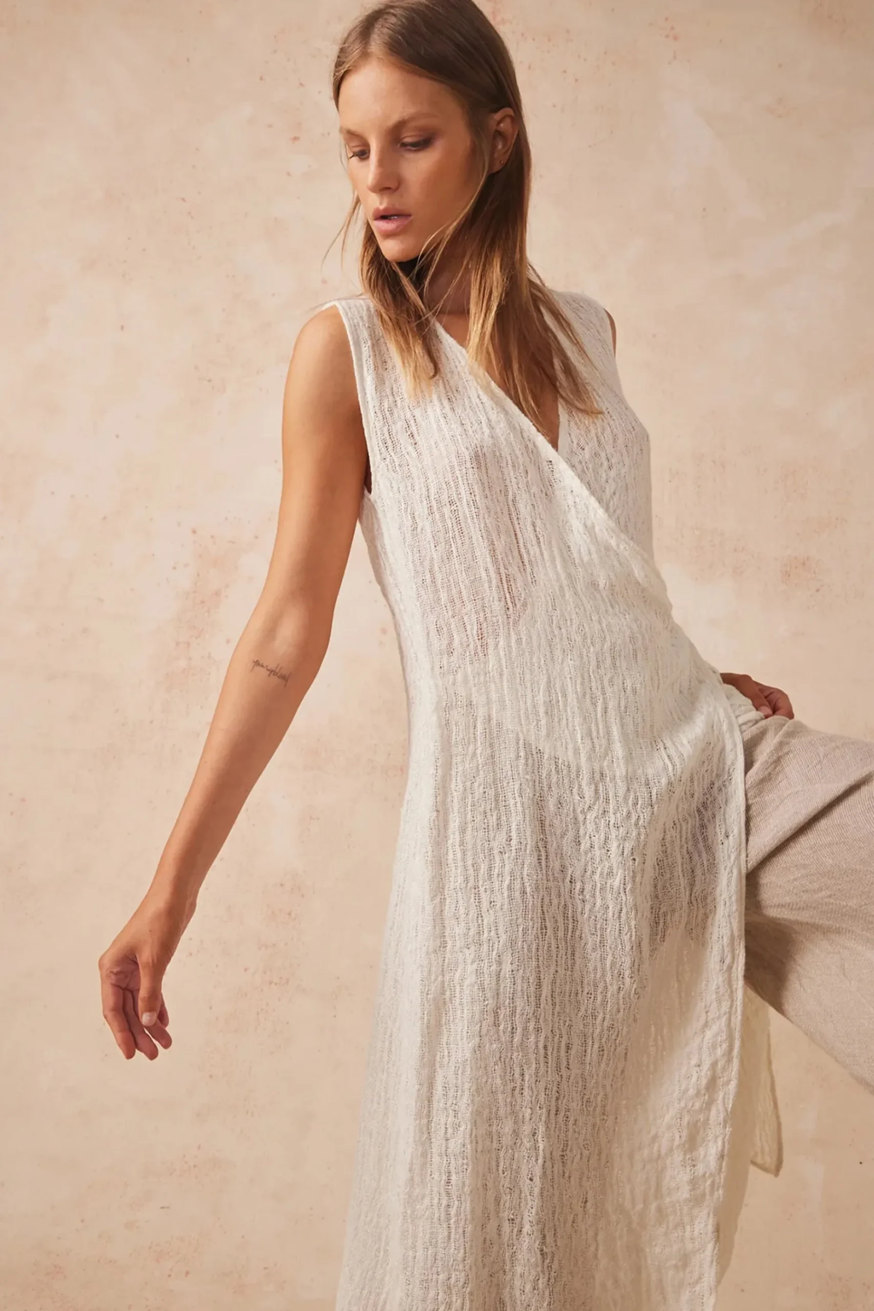 Dresses-HUSK Estilo Emporio Atlas Dress - White