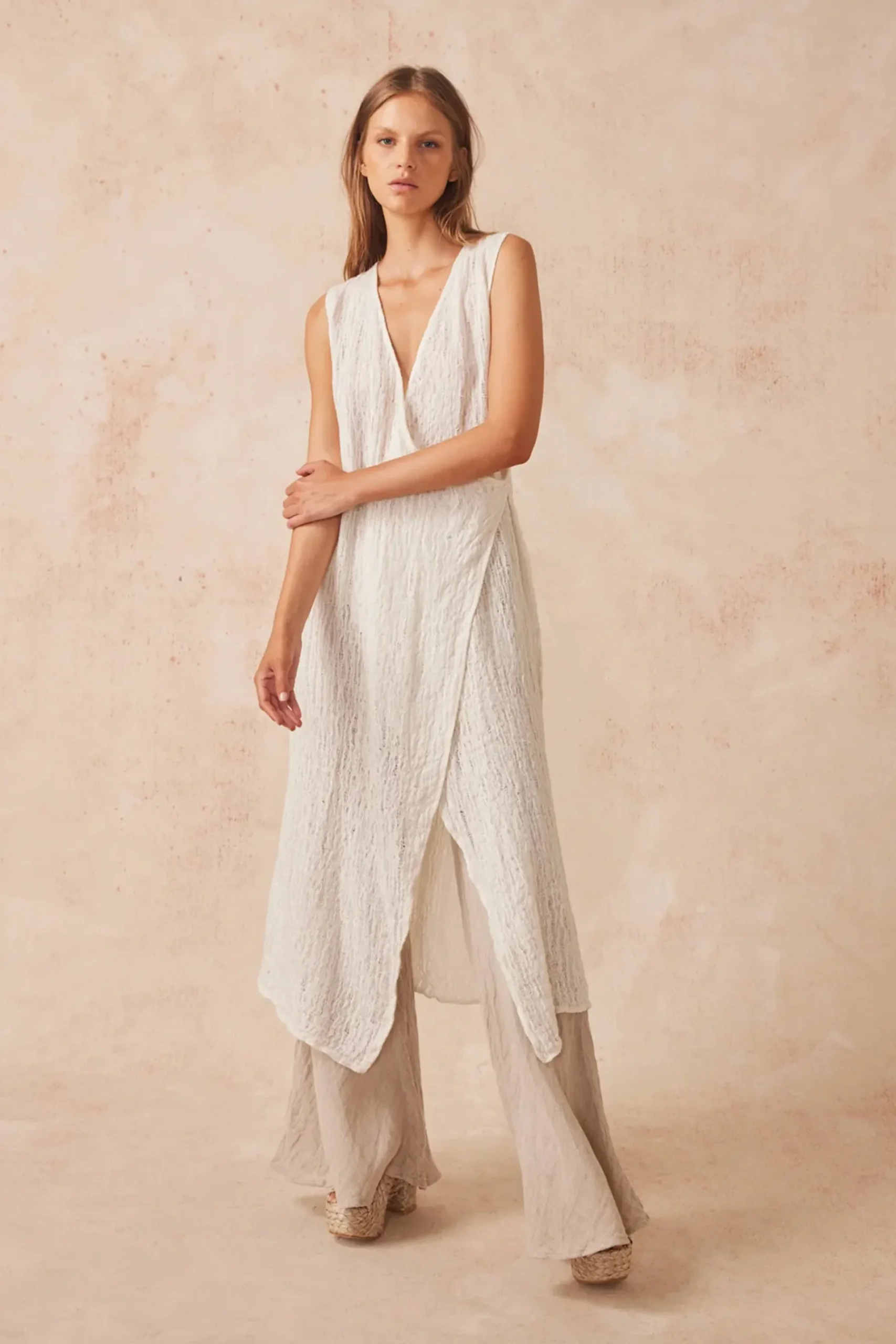 Dresses-HUSK Estilo Emporio Atlas Dress - White