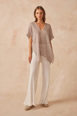 Tops-HUSK Estilo Emporio Zaza Top - Natural