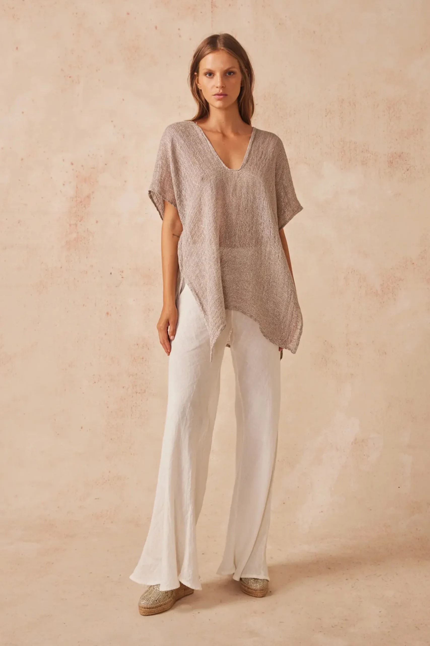 Tops-HUSK Estilo Emporio Zaza Top - Natural