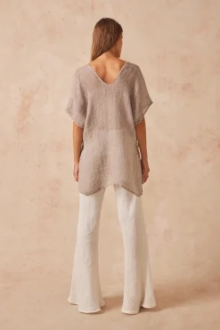 Tops-HUSK Estilo Emporio Zaza Top - Natural