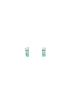 Earrings-HUSK Fairley Amazon Huggie - Gold