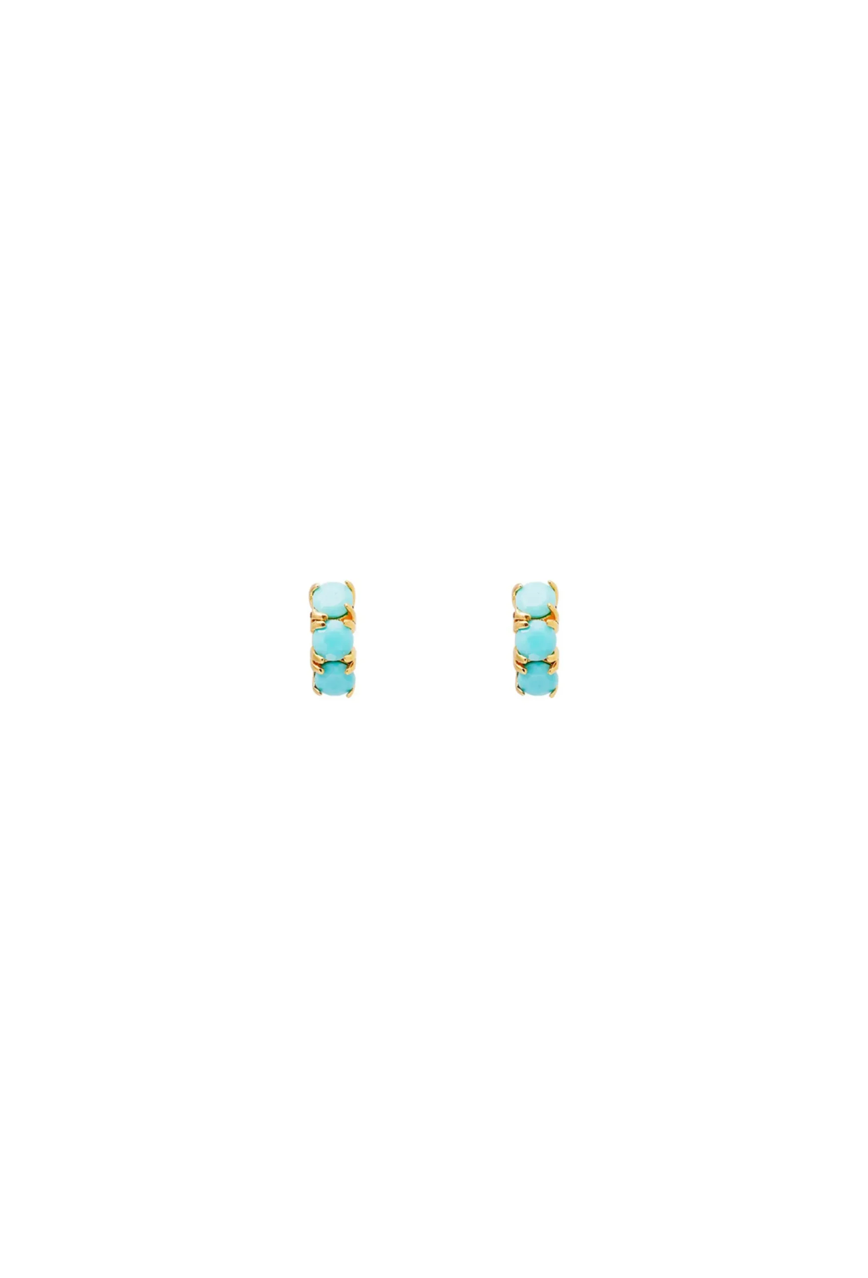 Earrings-HUSK Fairley Amazon Huggie - Gold