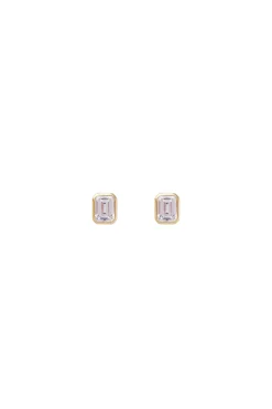 Earrings-HUSK Fairley Cocktail Studs - Clear