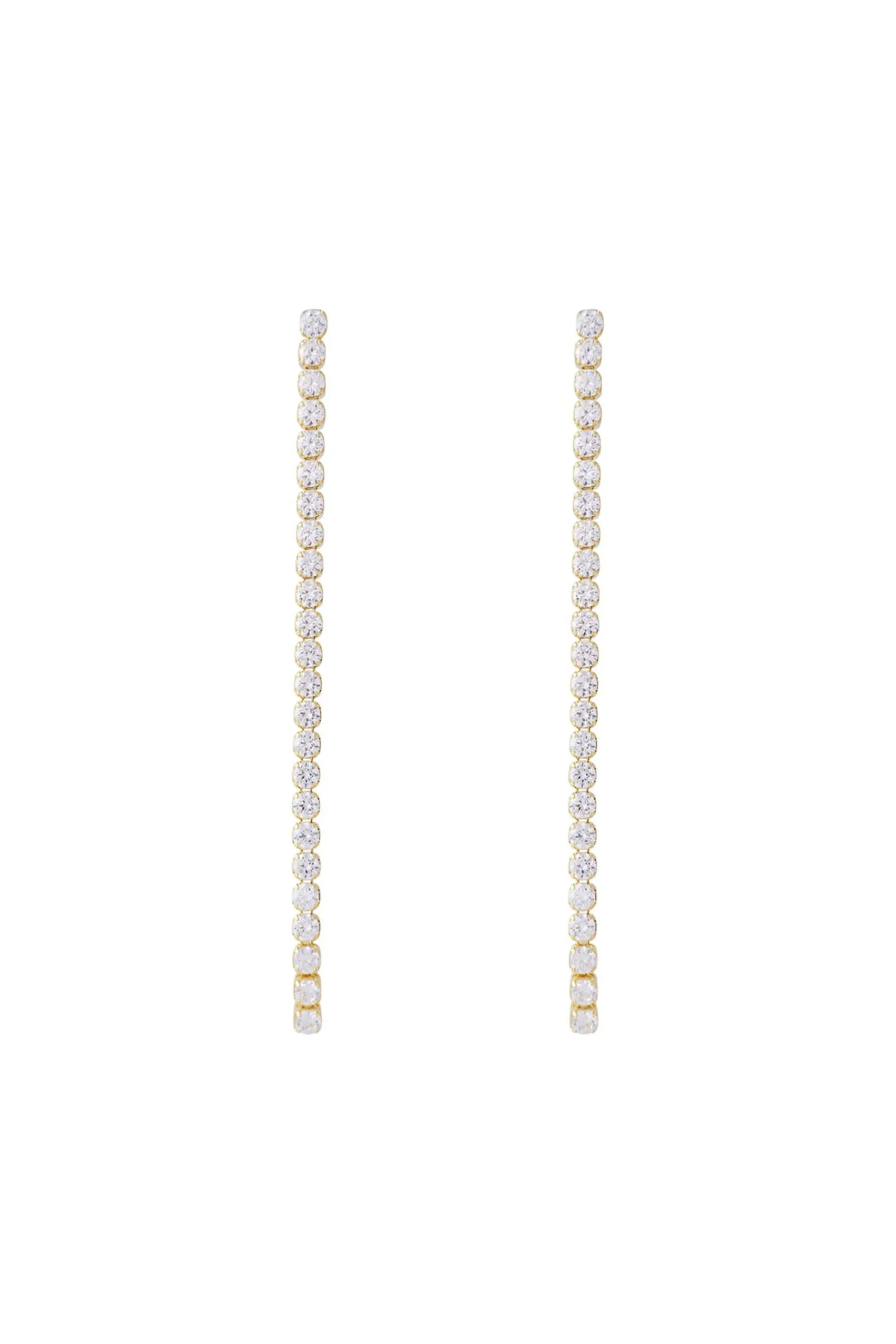 Earrings-HUSK Fairley Dia Earring - Silver
