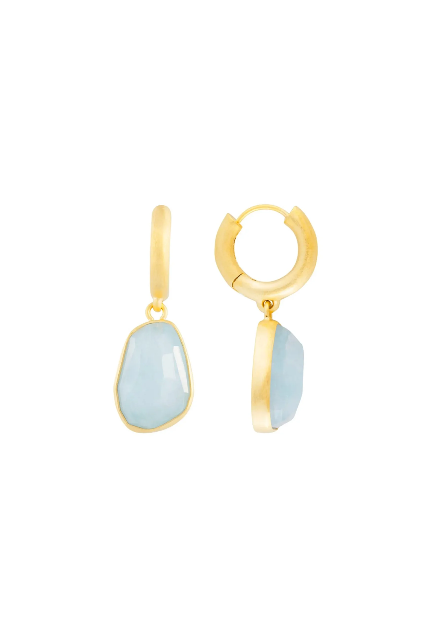 Earrings-HUSK Fairley Drop Earring - Gold
