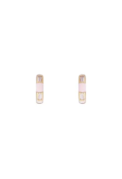 Earrings-HUSK Fairley Flamingo Midi - Gold