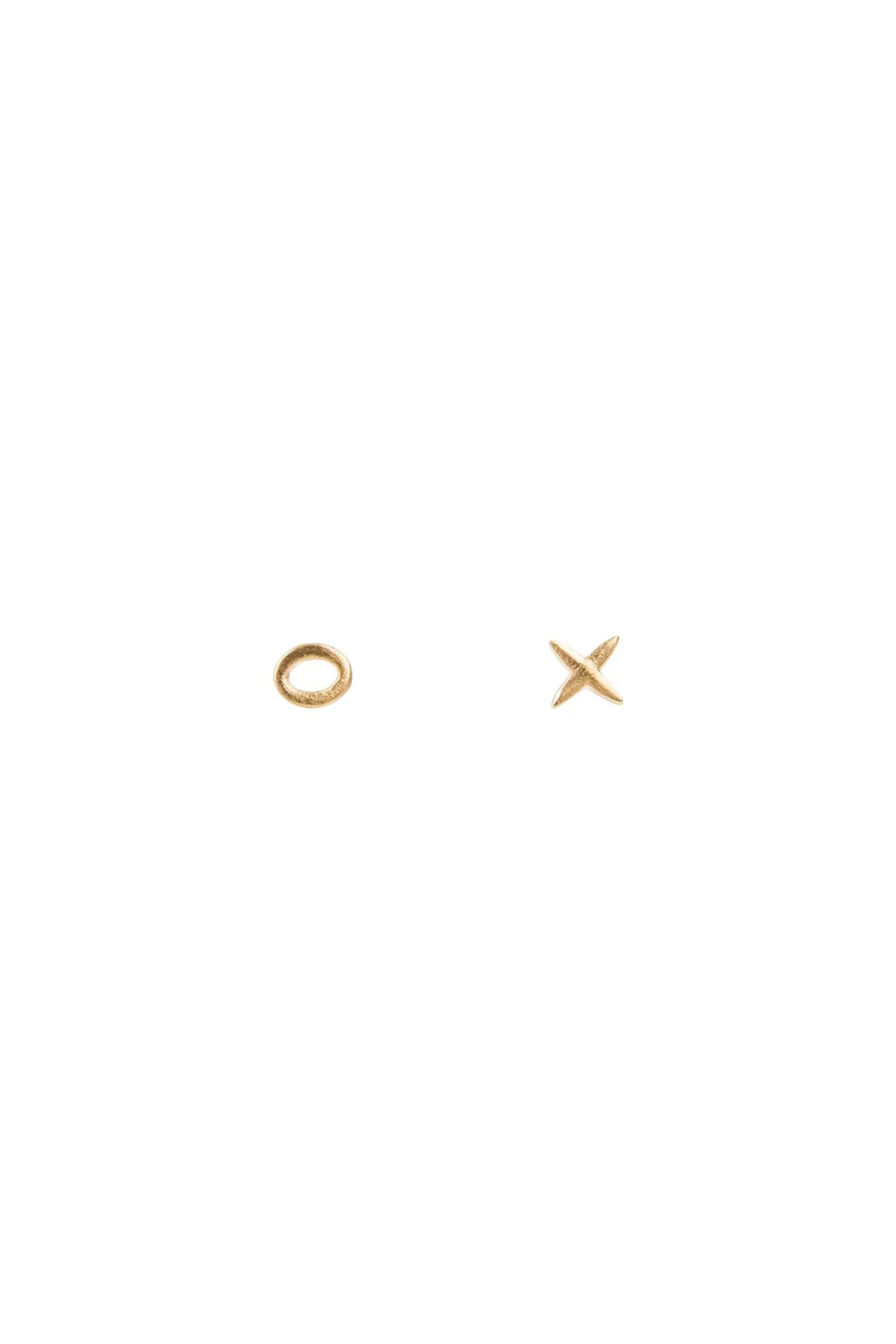 Earrings-HUSK Fairley Hug Stud - Gold