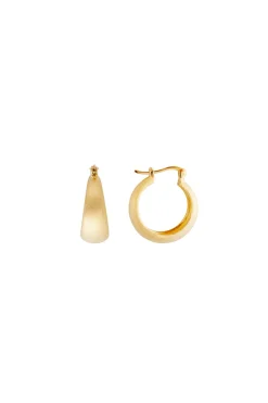 Earrings-HUSK Fairley Maxi Hoops - Gold
