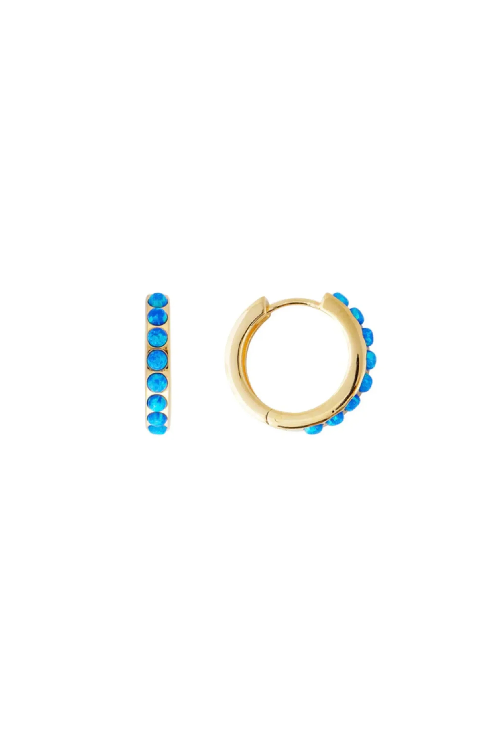 Earrings-HUSK Fairley Opal Midi - Gold