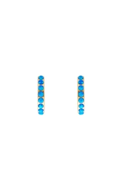 Earrings-HUSK Fairley Opal Midi - Gold