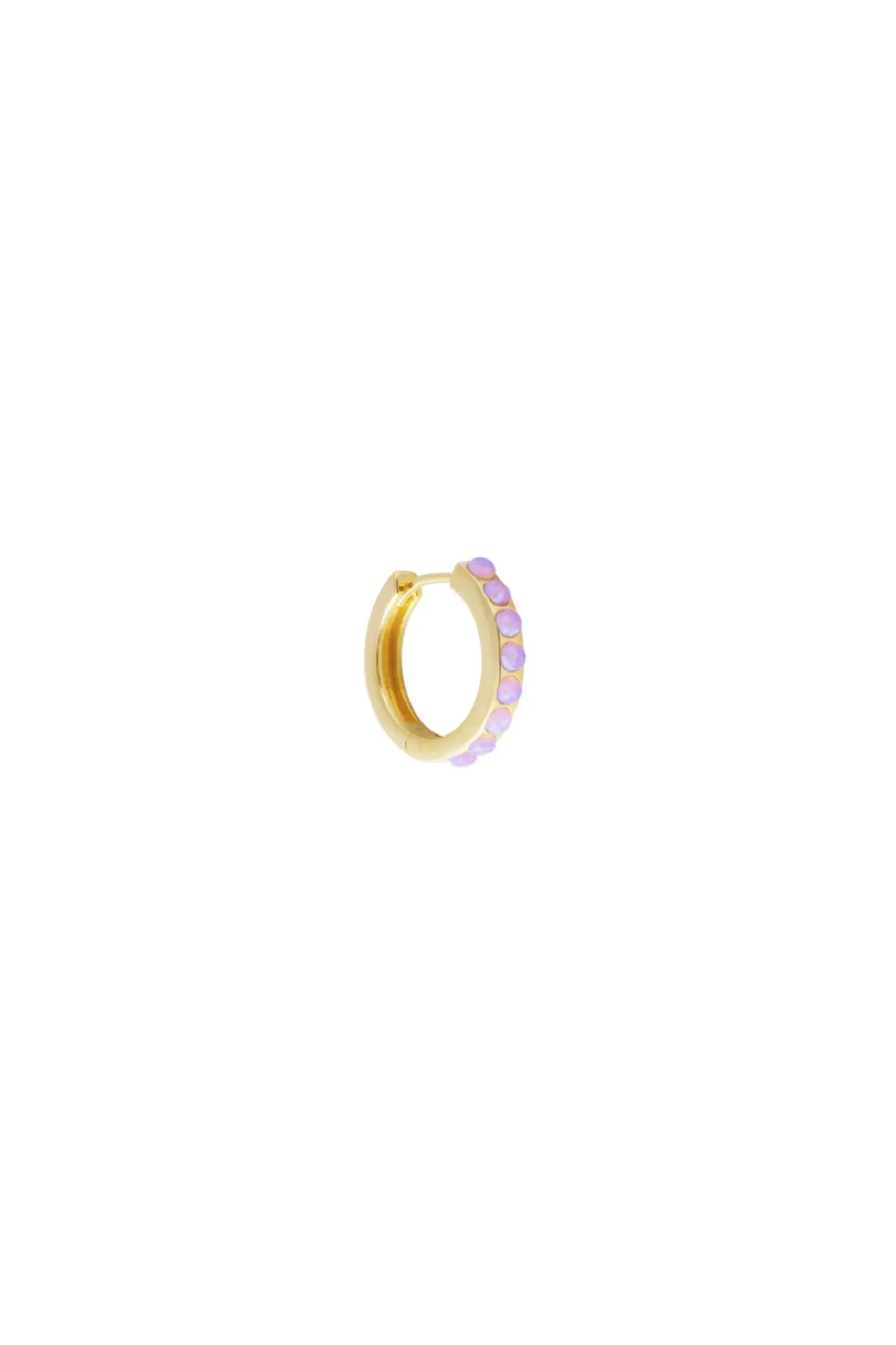 Earrings-HUSK Fairley Opal Midi - Pink