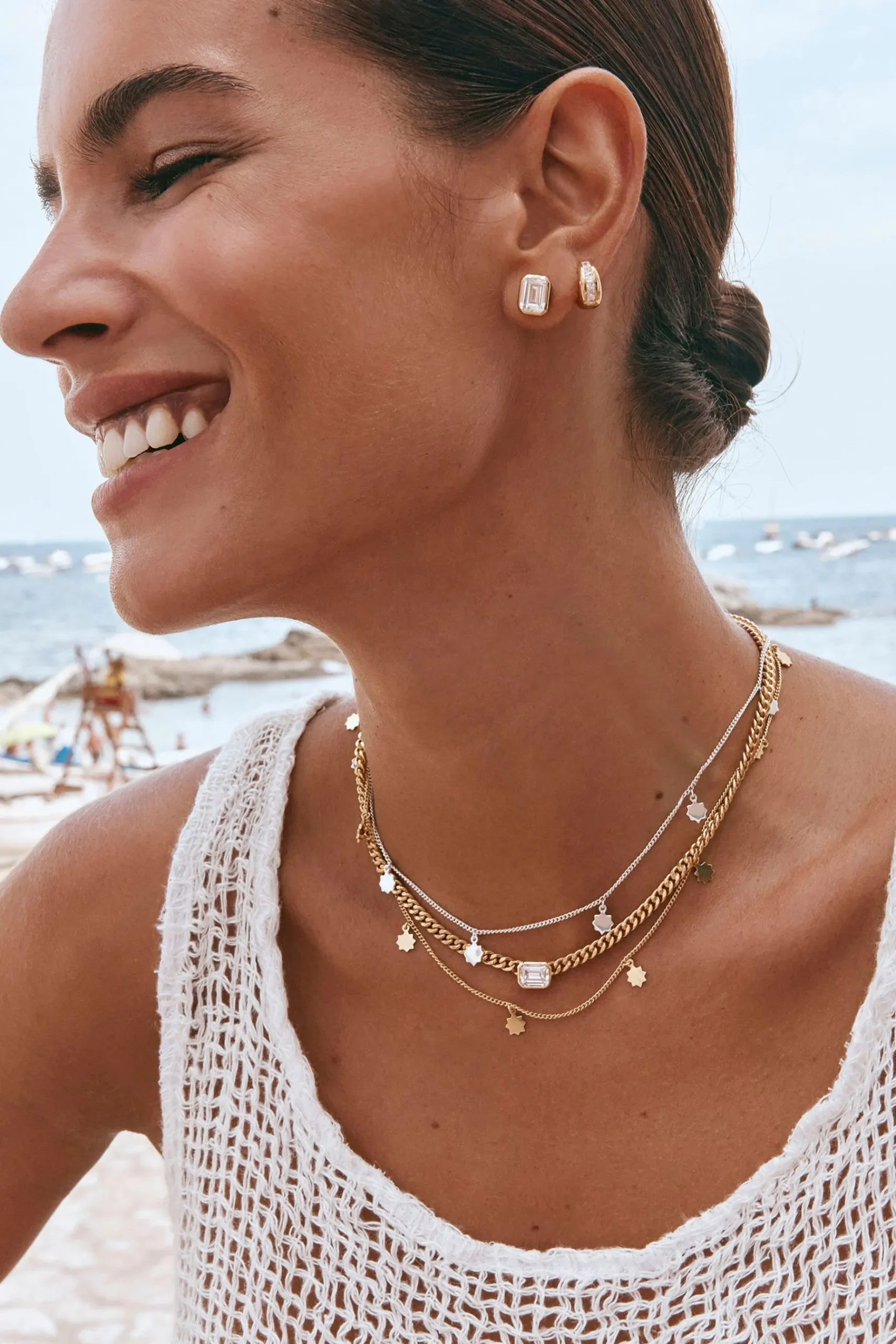 Necklaces-HUSK Fairley Porto Necklace - Gold
