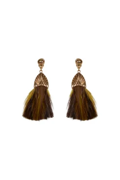 Earrings-HUSK Gas Bijoux Bo Earring - Gold
