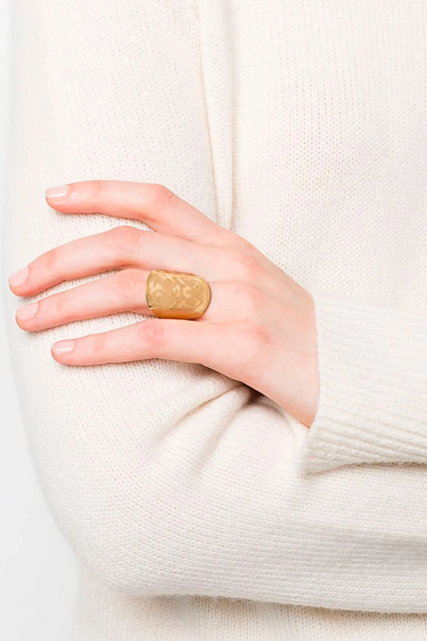 Rings-HUSK Gas Bijoux Diva Ring - Gold