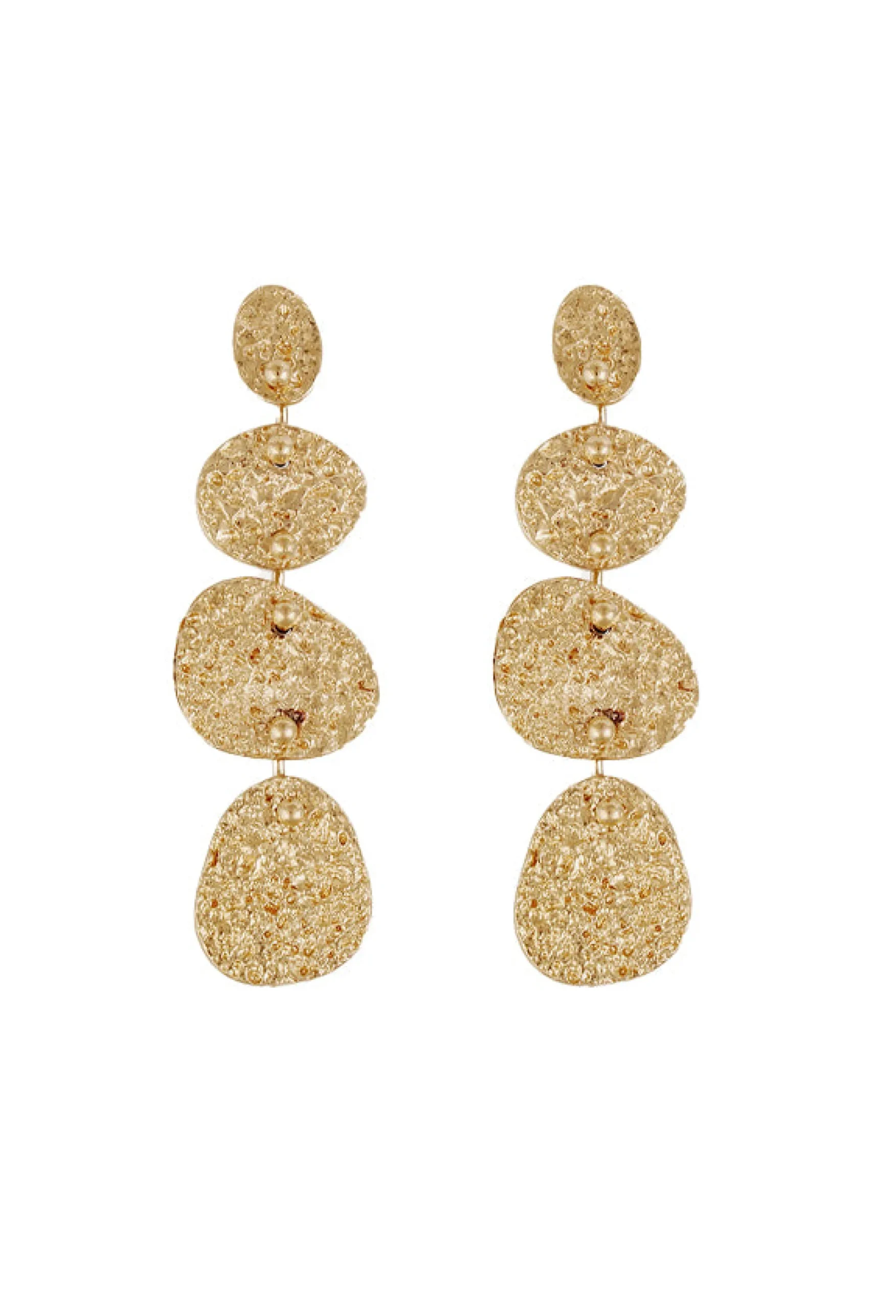 Earrings-HUSK Gas Bijoux Eclipse Earring - Gold