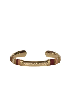 Bracelets-HUSK Gas Bijoux Macao Bracelet - Orange