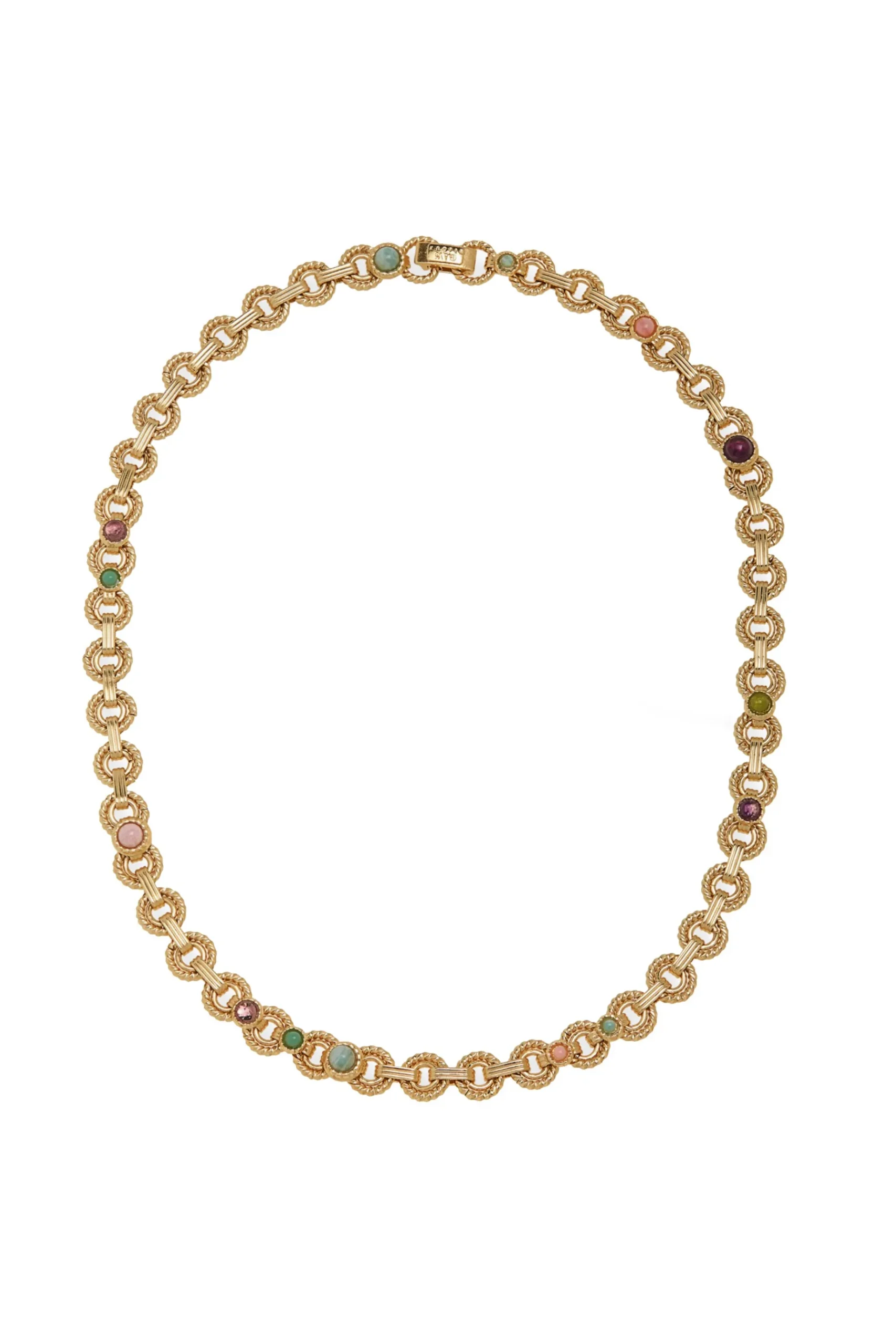 Necklaces-HUSK Gas Bijoux Mistral Necklac - Gold