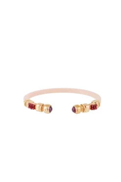 Bracelets-HUSK Gas Bijoux Sari Bangle - Multi Coloured MultiColoured