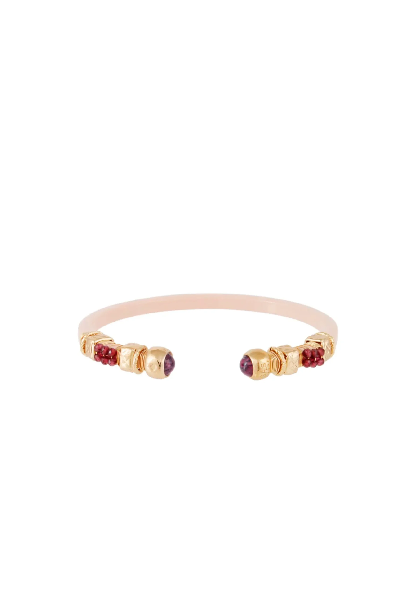 Bracelets-HUSK Gas Bijoux Sari Bangle - Multi Coloured MultiColoured