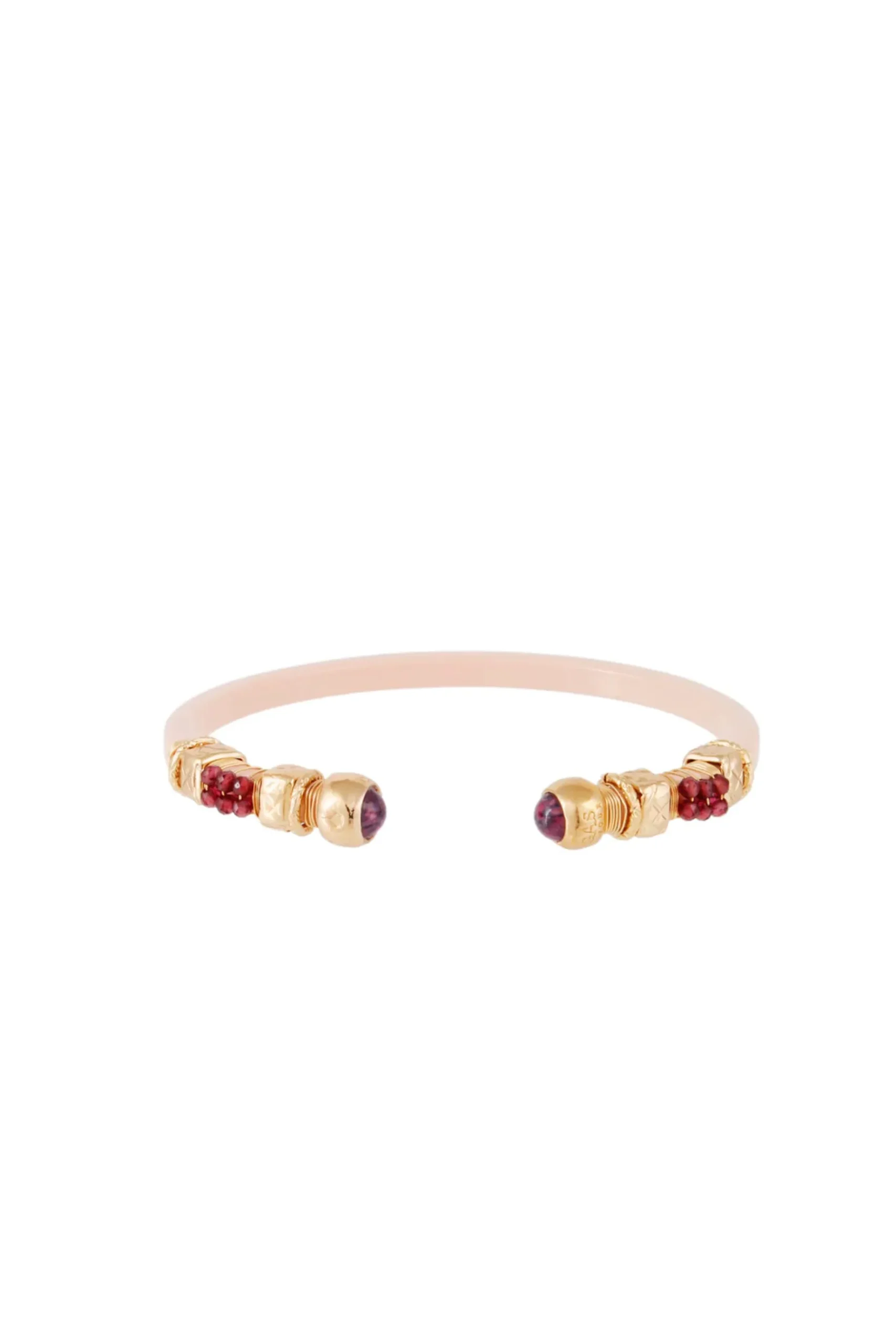 Bracelets-HUSK Gas Bijoux Sari Bangle - Multi Coloured MultiColoured