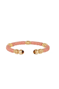 Bracelets-HUSK Gas Bijoux Sari Bracelet - Apricot
