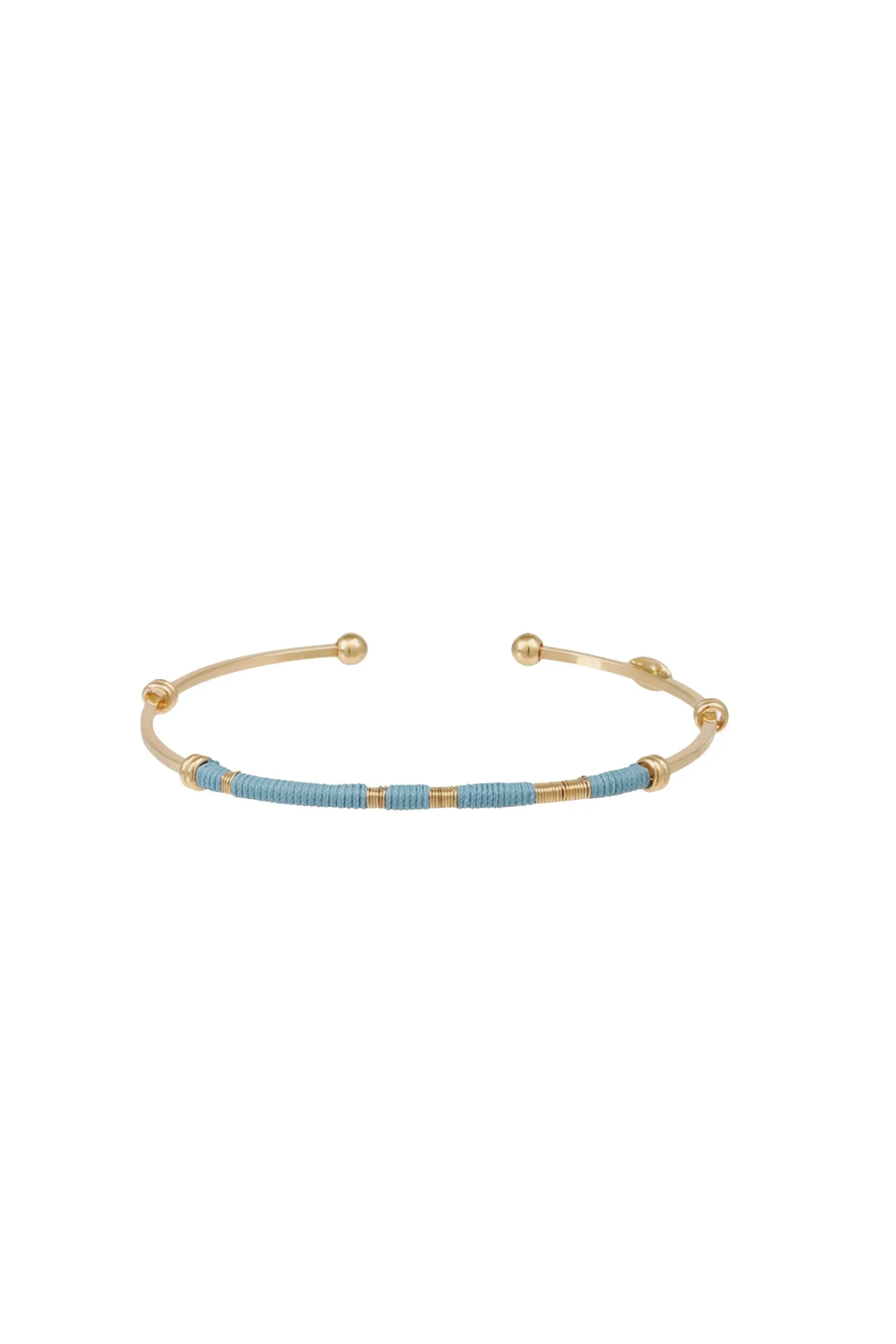 Bracelets-HUSK Gas Bijoux Zanzibar Bracel - Turquoise