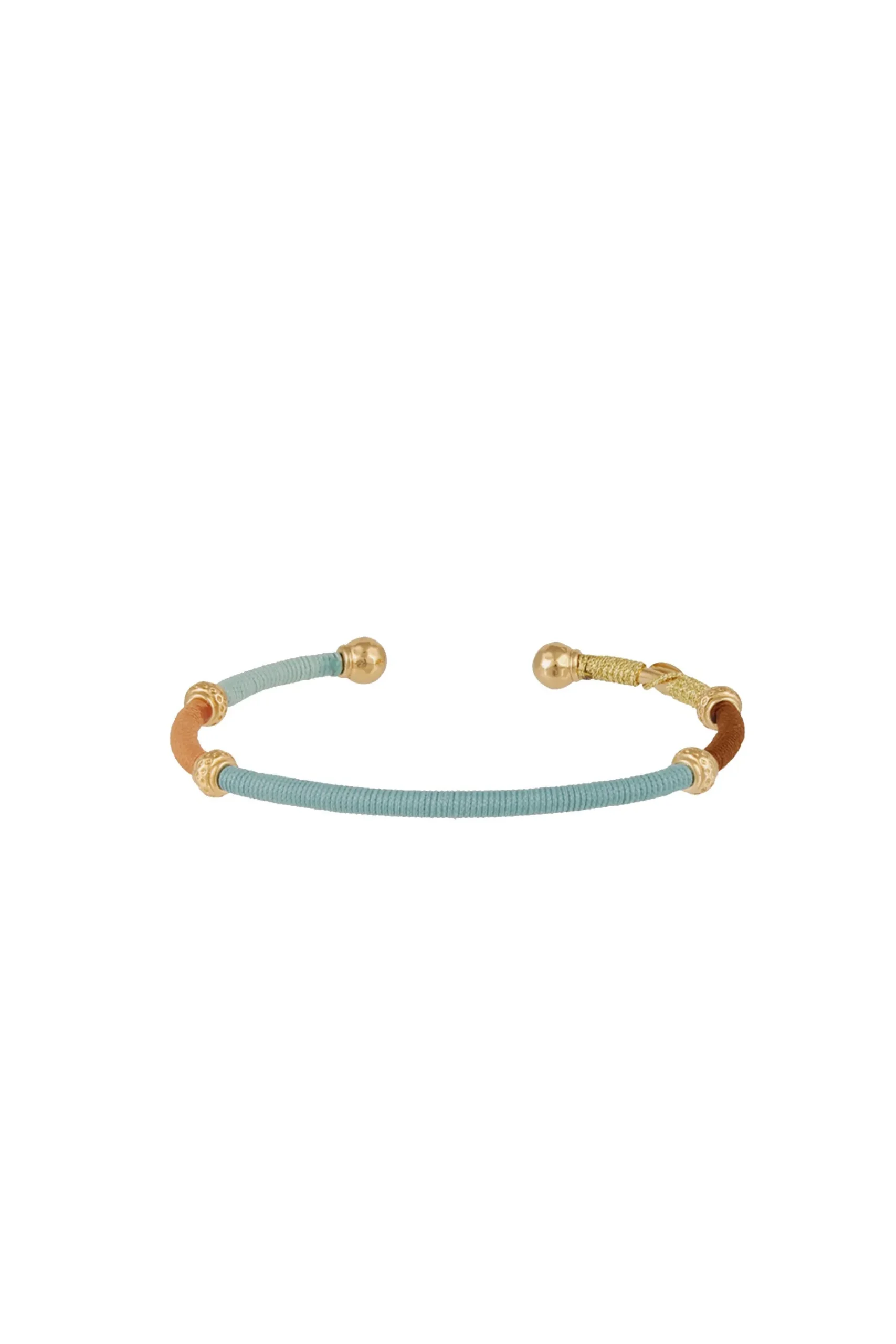 Bracelets-HUSK Gas Bijoux Zanziful Cuff - Blue Multi BlueMulti
