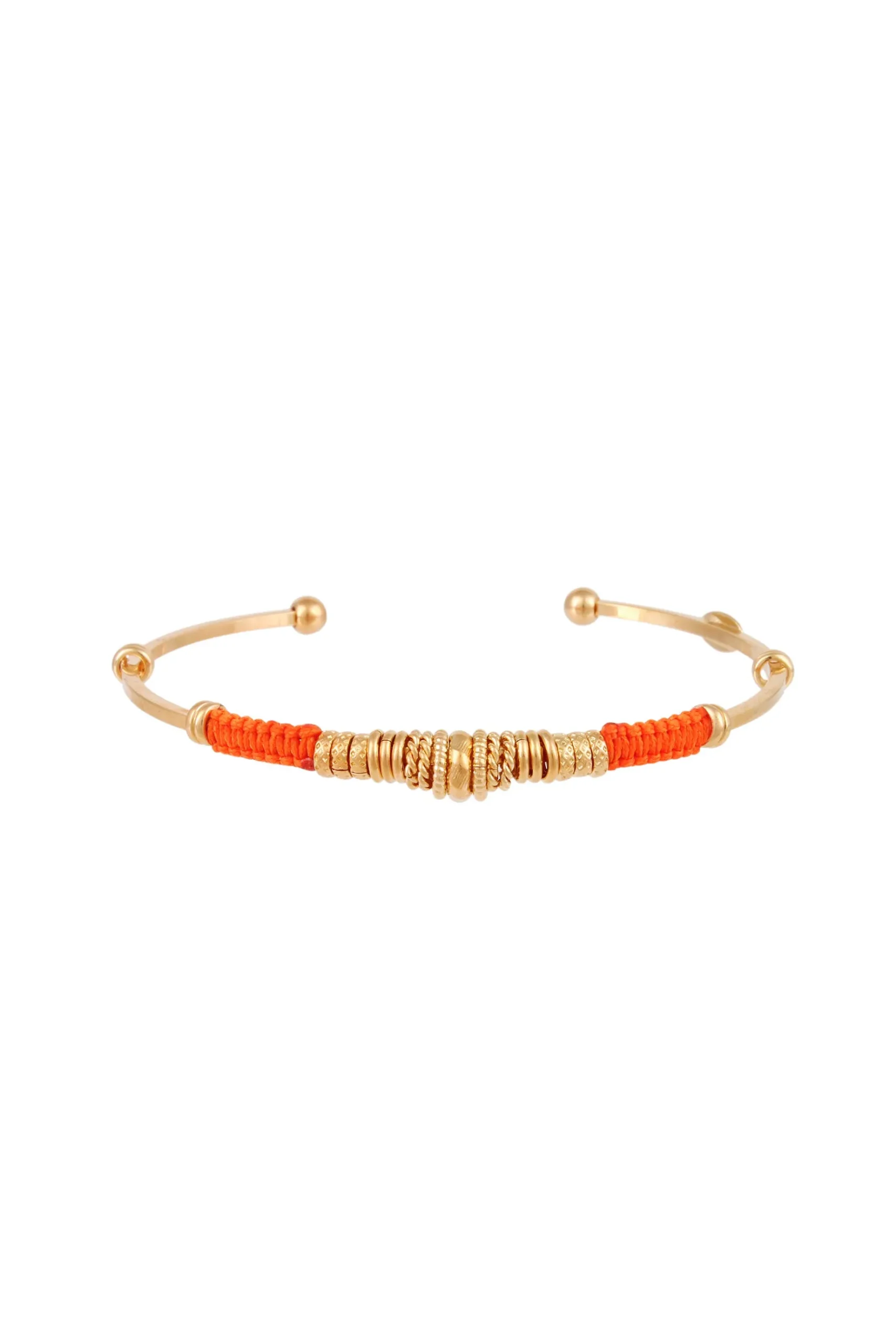 Bracelets-HUSK Gas Bijoux Zizani Bracelet - Orange