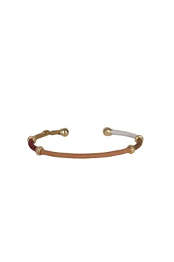 Bracelets-HUSK Gas Bijoux Zizanie Bracele - Orange