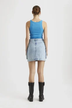 Tops-HUSK Gestuz DREW TOP - Blue