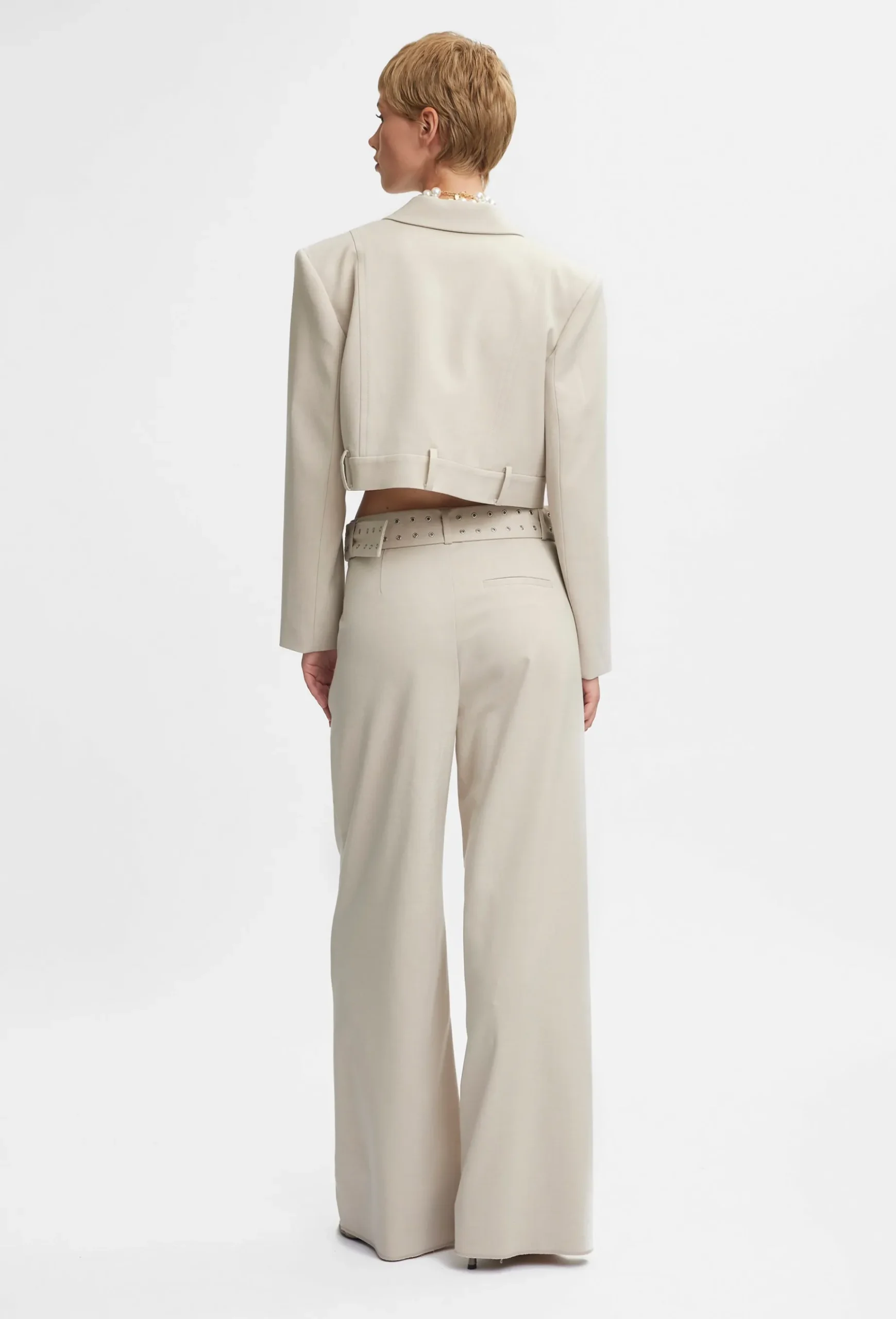 Pants-HUSK Gestuz Editha Pant - Sand