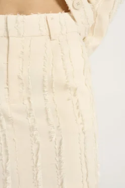 Skirts-HUSK Gestuz RAY SKIRT - Cream