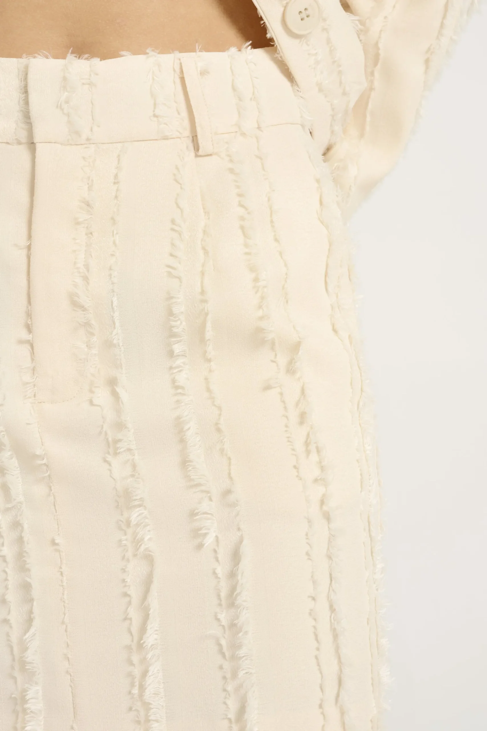 Skirts-HUSK Gestuz RAY SKIRT - Cream