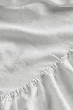 Cushions & Throws-HUSK Hanna Hygge Fitted Sheet HannaHyggeFittedSheet