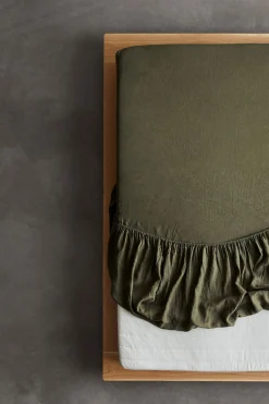 Cushions & Throws-HUSK Hanna Hygge                        Fitted Sheet HannaHyggeFittedSheet