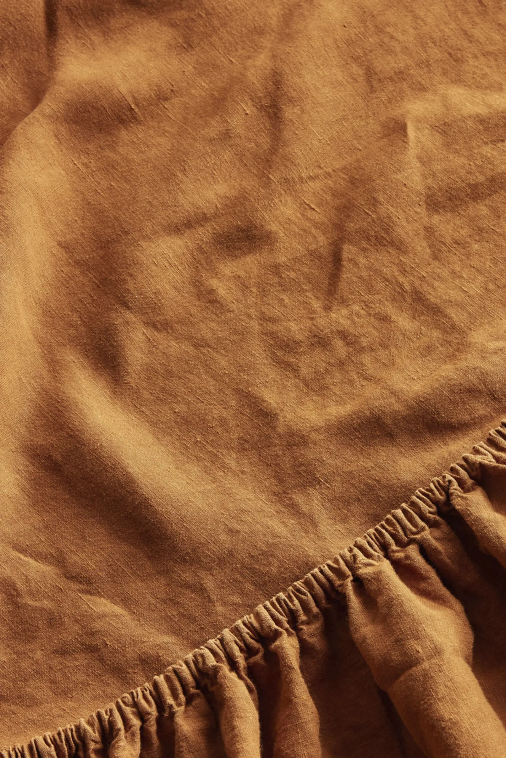 Cushions & Throws-HUSK Hanna Hygge Fitted Sheet HannaHyggeFittedSheet