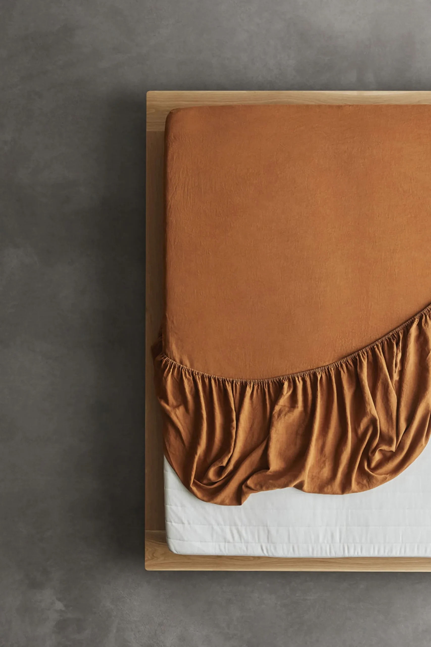 Cushions & Throws-HUSK Hanna Hygge Fitted Sheet HannaHyggeFittedSheet
