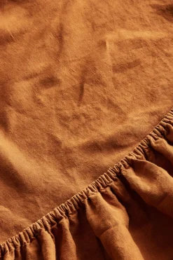 Cushions & Throws-HUSK Hanna Hygge Fitted Sheet HannaHyggeFittedSheet
