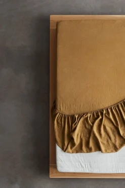 Cushions & Throws-HUSK Hanna Hygge                        Fitted Sheet HannaHyggeFittedSheet