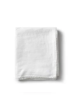 Cushions & Throws-HUSK Hanna Hygge Tablecloth White HannaHyggeTableclothWhite