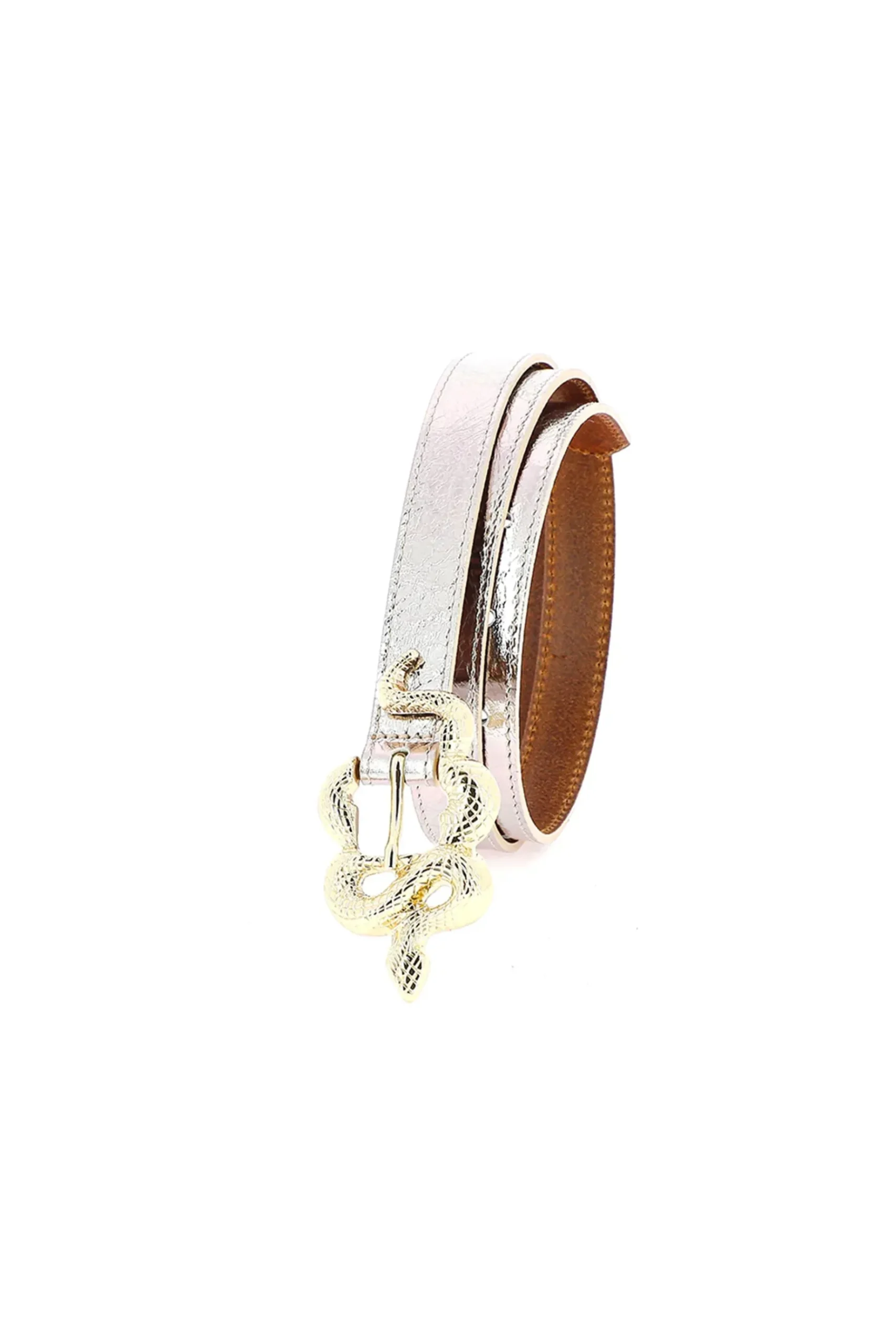 Belts-HUSK Herbert Frere Soeur Barbier Belt - Silver