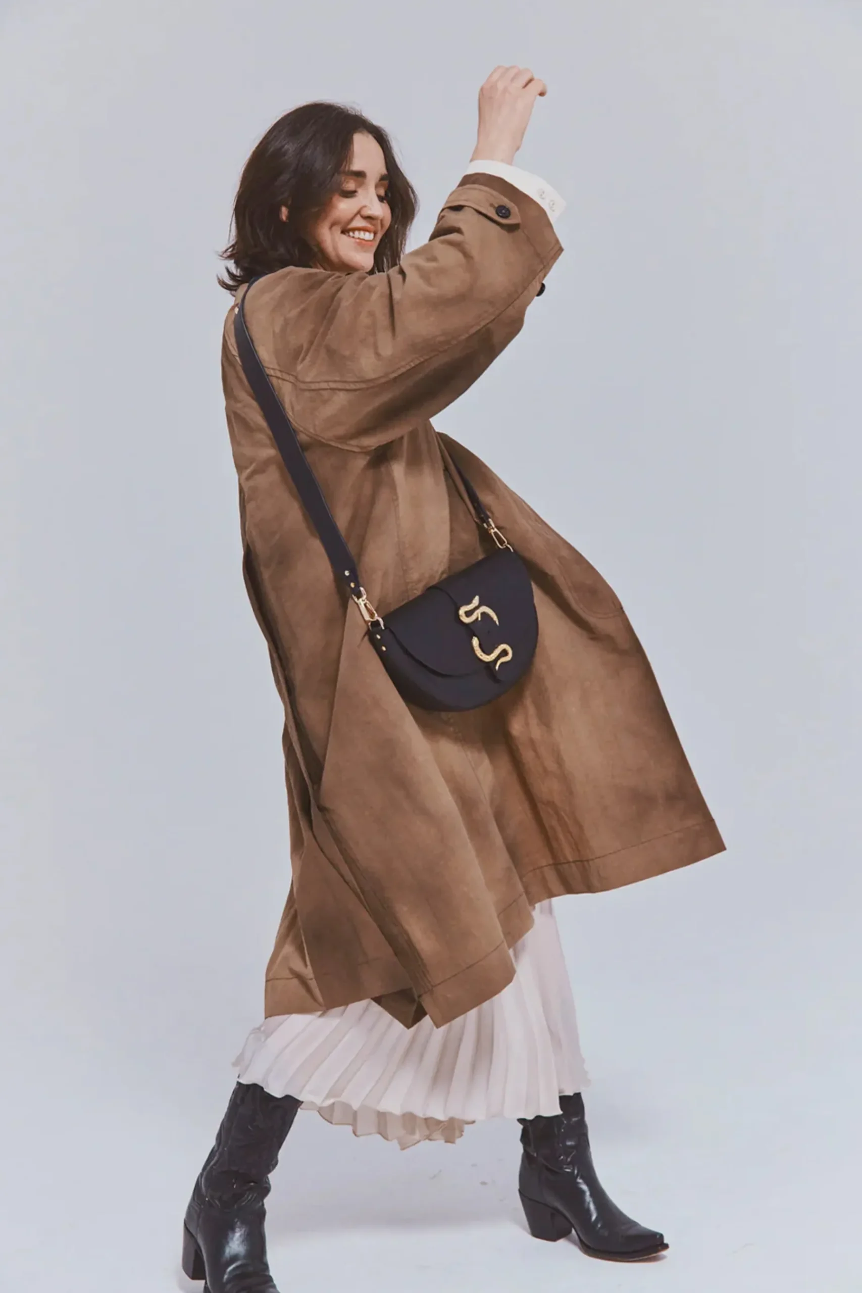 Bags-HUSK Herbert Frere Soeur Gabie Bag - Marine