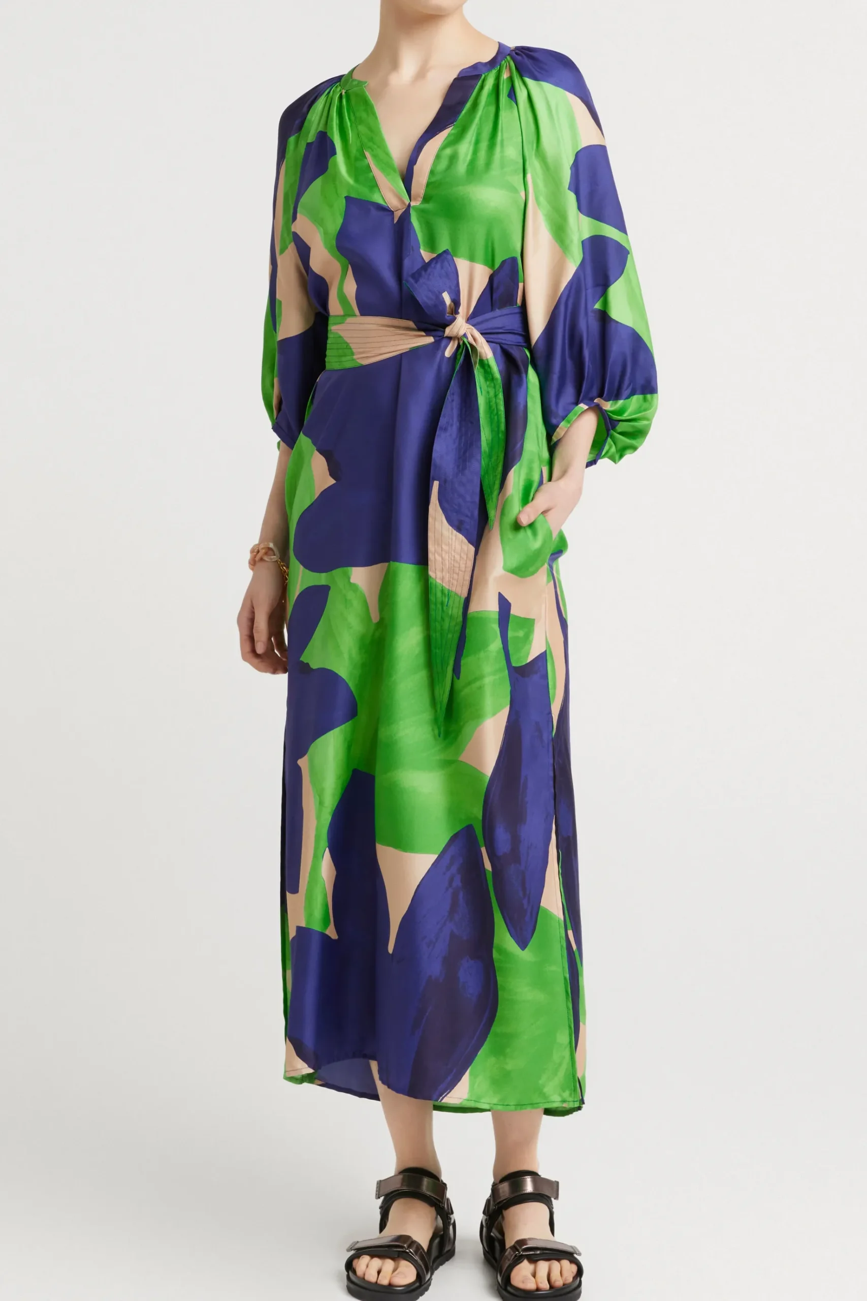 Dresses-HUSK Adela kaftan - Print