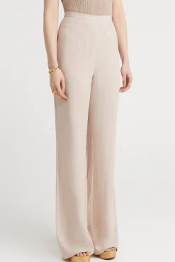Pants-HUSK Adella pant - Stone