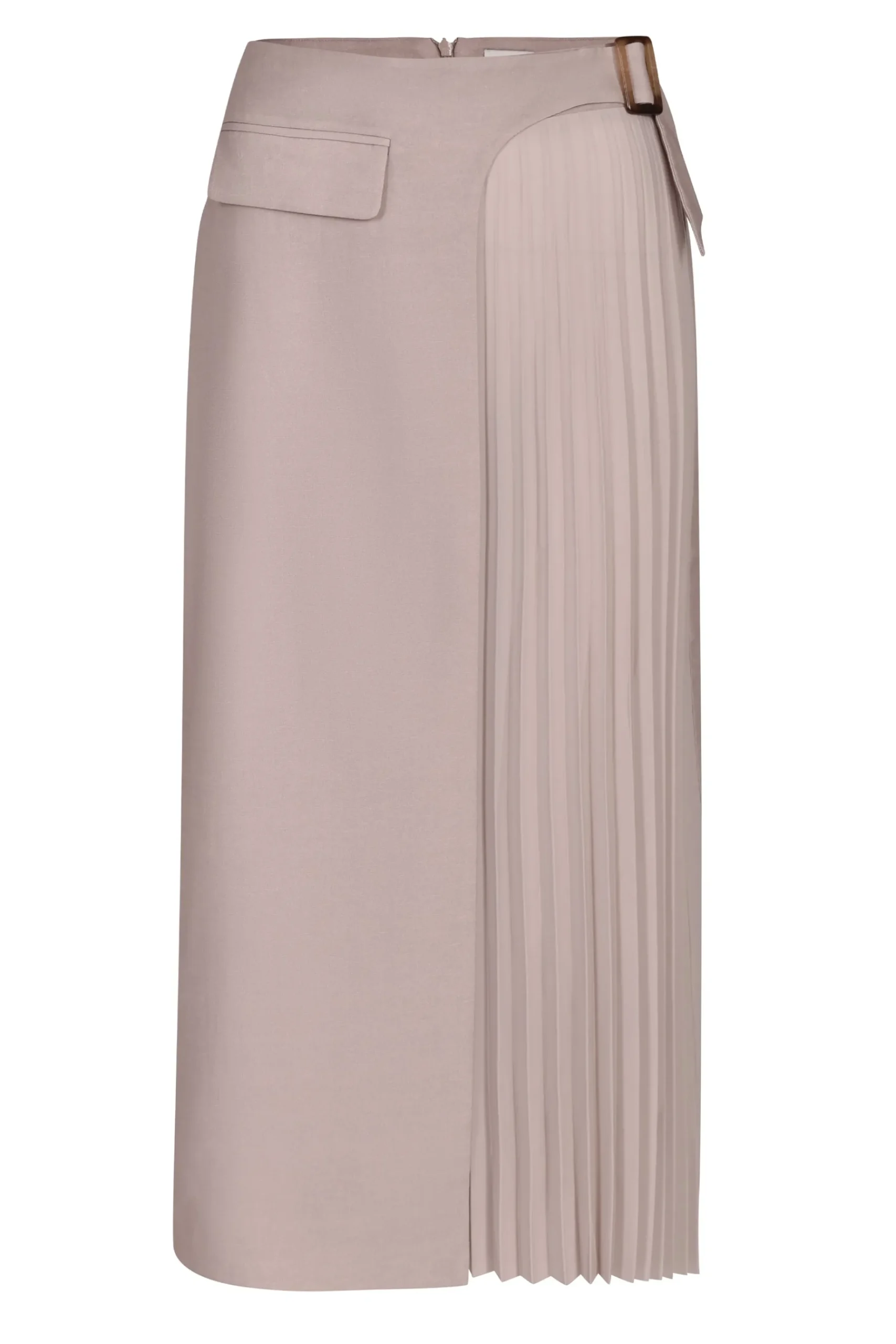 Skirts-HUSK Adella skirt - Stone
