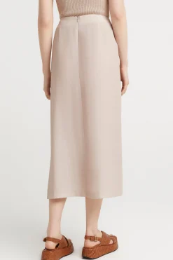 Skirts-HUSK Adella skirt - Stone